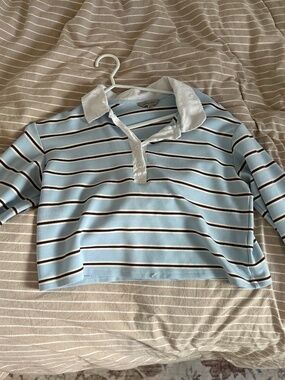 Striped polo